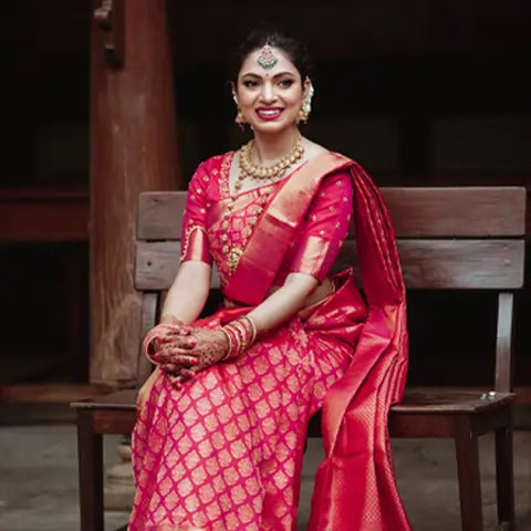 Bride with Traditional Juttis