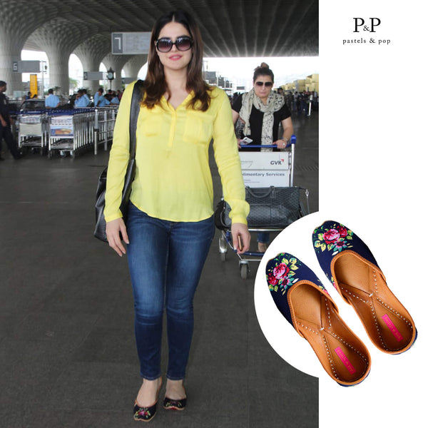 Zareen Khan designer juttis