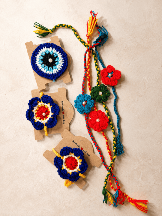 Handmade Crochet Rakhi