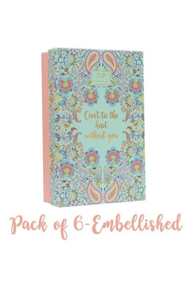 Bridesmaid pack of 6- Embellished