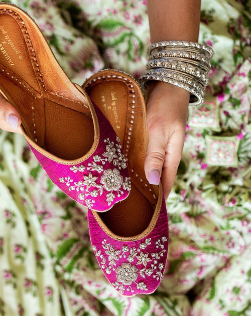 Luxurious Juttis Designed By Anushree Reddy Pastels and Pop
