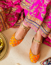 JHILMIL(orange) : Pastels and Pop X Anushree Reddy