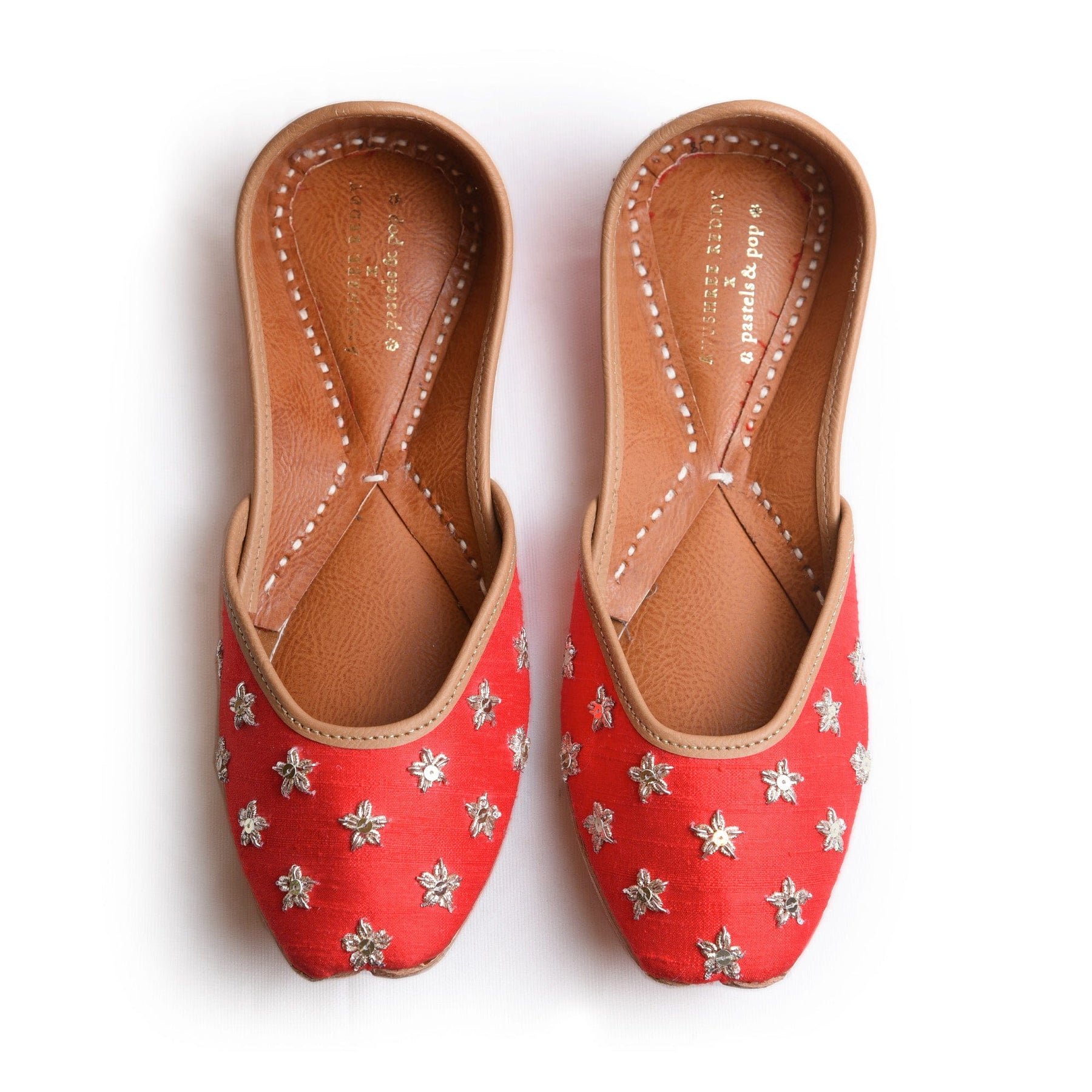 Buy Punjabi Juttis for Girls Designer Jutti pastels & pop